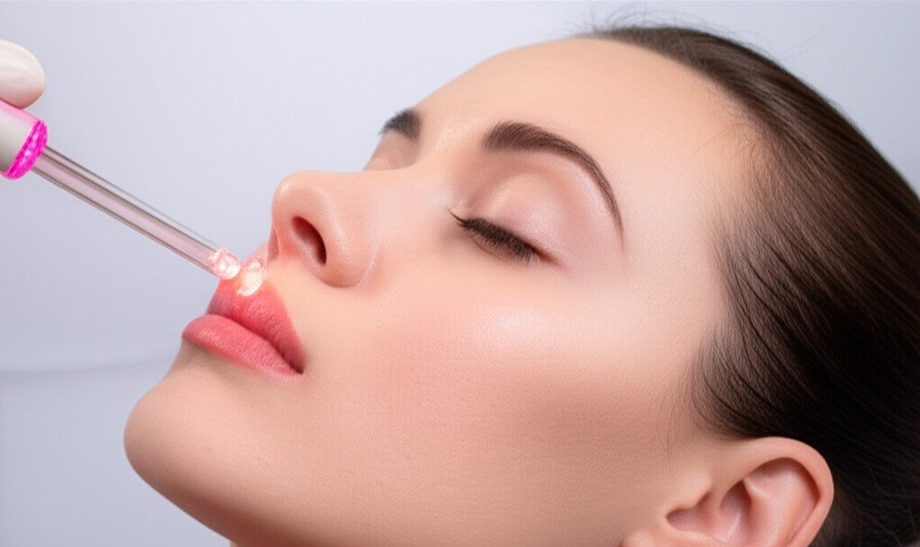 226f4978-f4de-4ddf-8100-38a9652ceeeb Client receiving a high frequency facial to target acne and boost circulation – LashLuv Beauty Bar in Bothell WA, serving Woodinville, Kenmore, and Mill Creek