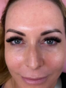 Brow lamination and threading in Bothell, WA at LashLuv Beauty Bar