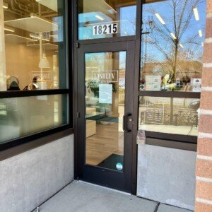 LashLuv Beauty Bar Bothell WA Front Door Entry