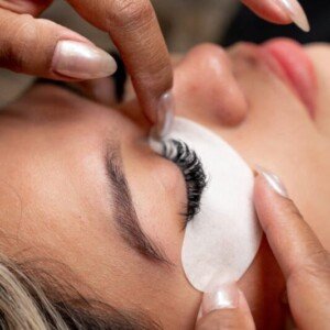 Final lash styling and inspection after application at LashLuv Beauty Bar in Bothell WA β loved by clients from Kenmore, Mill Creek, and surrounding areas